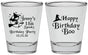 Personalized Birthday Shot Glasses - 18th Halloween | 20081