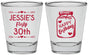 Personalized Birthday Shot Glasses - 30th Flirty At Thirty | 20087