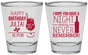 Personalized Birthday Shot Glasses - 35th | 20092
