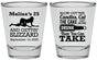 Personalized Birthday Shot Glasses - 25th Strip Club | 20102