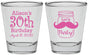 Personalized Birthday Shot Glasses - 30th | 20104