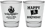 Personalized Birthday Shot Glasses - 60th Pirate | 20106