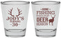 Personalized Birthday Shot Glasses - 30th Deer Season | 20127