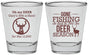 Personalized Birthday Shot Glasses - 30th Deer Season | 20129