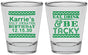 Personalized Birthday Shot Glasses - Christmas Eat Drink Tacky | 20137
