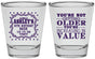 Personalized Birthday Shot Glasses - 30th | 20149
