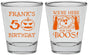 Personalized Birthday Shot Glasses - 50th Halloween | 20157