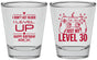 Personalized Birthday Shot Glasses - 30th Video Games | 20179