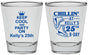 Personalized Birthday Shot Glasses - 25th Ice Scating | 20185