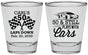 Personalized Birthday Shot Glasses - 50th Race Car | 20187