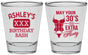 Personalized Birthday Shot Glasses - 30th Flirty At Thirty | 20192