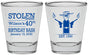 Personalized Birthday Shot Glasses - 40th | 20193