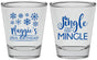 Personalized Birthday Shot Glasses - 25th Christmas | 20197