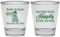 Personalized Wedding Shot Glasses - Happily Ever After Tractor | 202