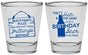Personalized Birthday Shot Glasses - Beach | 20200