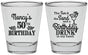 Personalized Birthday Shot Glasses - 50th | 20203