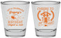 Personalized Birthday Shot Glasses - Cheers To 50 Years | 20220