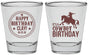 Personalized Birthday Shot Glasses - Cowboy | 20229