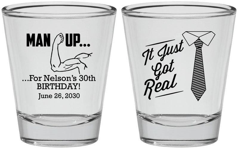 Personalized Birthday Shot Glasses - 30th | 20234