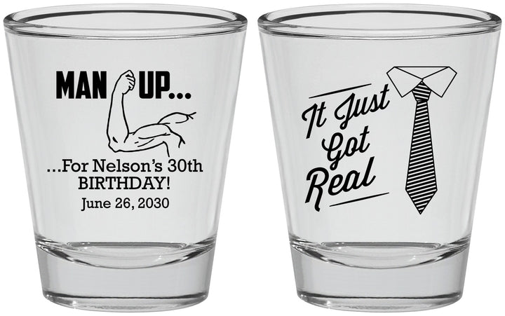 Personalized Birthday Shot Glasses - 30th | 20234