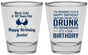 Personalized Birthday Shot Glasses - 40th | 20237