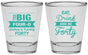 Personalized Birthday Shot Glasses - 40th | 20243