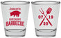Personalized Birthday Shot Glasses - Barbeque Bbq | 20253