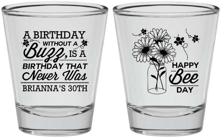 Personalized Birthday Shot Glasses - 30th | 20255