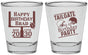 Personalized Birthday Shot Glasses - Football | 20256