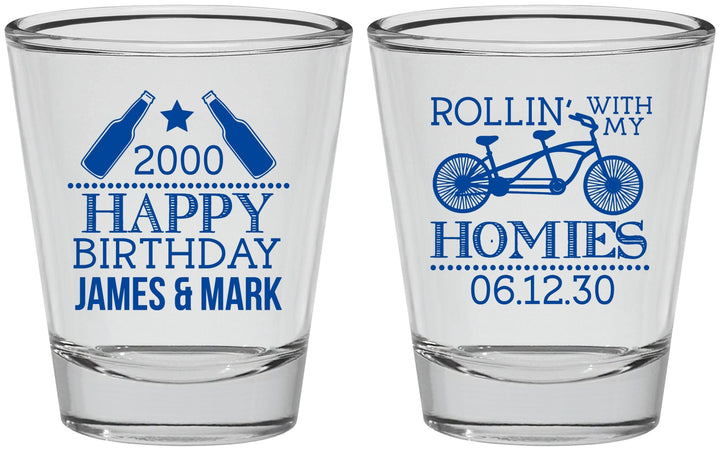 Personalized Birthday Shot Glasses - 30th | 20259