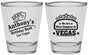 Personalized Birthday Shot Glasses - Las Vegas | 20264