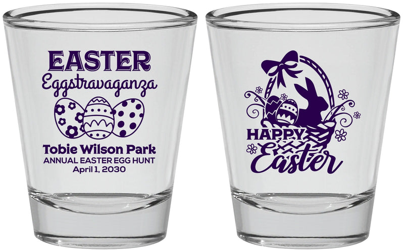 Personalized Easter Shot Glasses - Easter Bunny | 210008