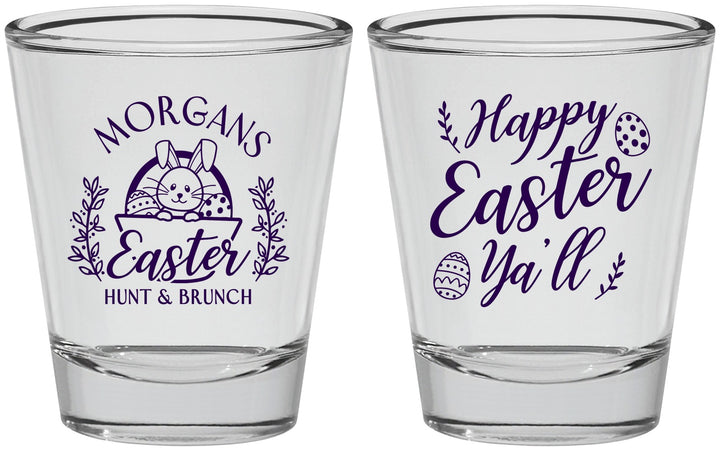 Personalized Easter Shot Glasses - Easter Bunny | 210010