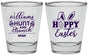 Personalized Easter Shot Glasses - Hoppy Bunny Eggs | 210012