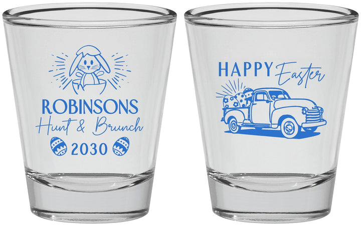 Personalized Easter Shot Glasses - Hunt And Brunch Bunny | 210013