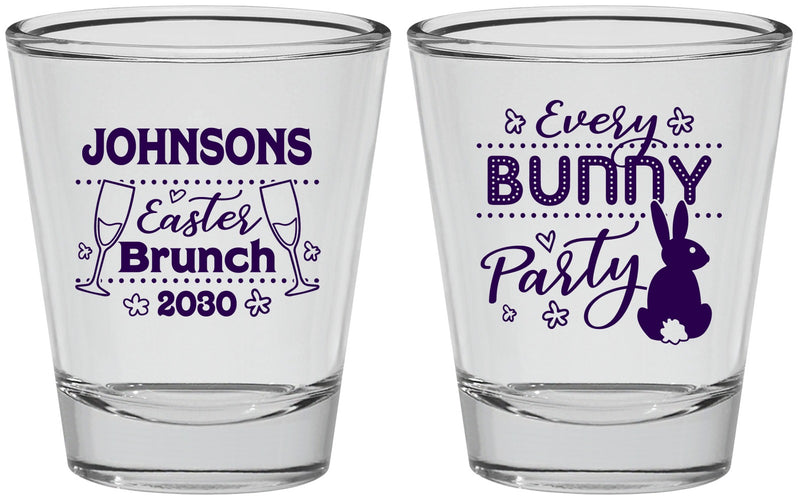 Personalized Easter Shot Glasses - Every Bunny Party | 210016