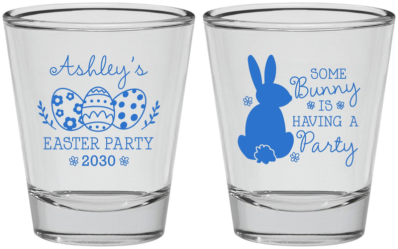 Personalized Easter Shot Glasses - Bunny Eggs | 210017