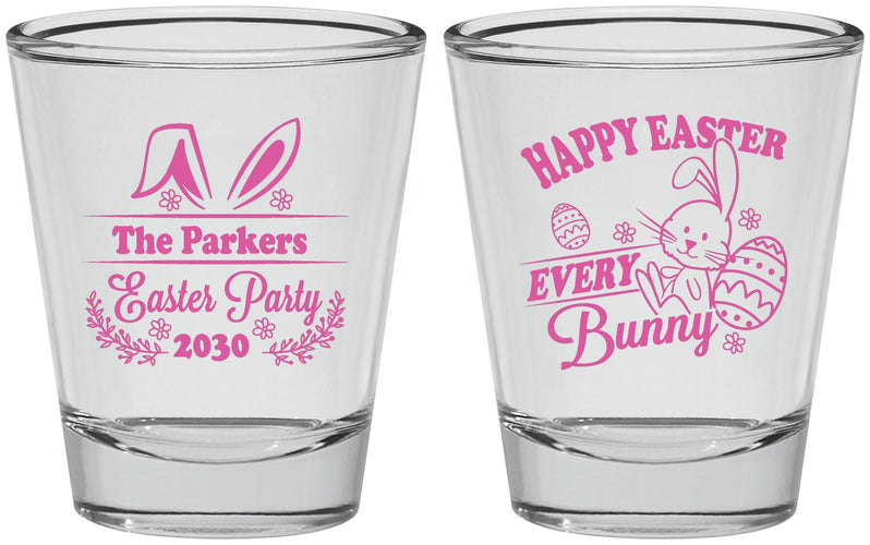 Personalized Easter Shot Glasses - Bunny Eggs | 210019