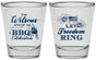 Personalized 4th Of July Shot Glasses - Bbq Fireworks | 220009