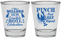 Personalized 4th Of July Shot Glasses - Pink Peel Crawfish | 220011
