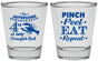 Personalized 4th Of July Shot Glasses - Pink Peel Crawfish | 220015