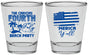 Personalized 4th Of July Shot Glasses - Beach Merica Yall | 220027