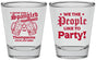 Personalized 4th Of July Shot Glasses - We The People | 220030
