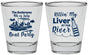 Personalized 4th Of July Shot Glasses - Boat River | 220033