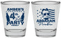 Personalized 4th Of July Shot Glasses - Abraham Drinkin | 220037
