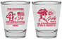 Personalized 4th Of July Shot Glasses - Patriot | 220038