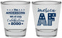 Personalized 4th Of July Shot Glasses - Merica Af | 220041