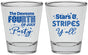 Personalized 4th Of July Shot Glasses - Stars Stripes | 220047