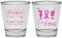 Personalized Awareness Shot Glasses - Drink For Pink | 230001