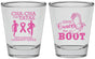 Personalized Awareness Shot Glasses - Give Cancer A Boot | 230011